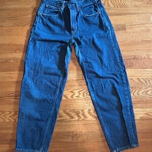 GAP Women’s Barrel Jean High Rise Blue Jeans